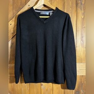 Oscar De la Renta Men's Black Sweater size Large